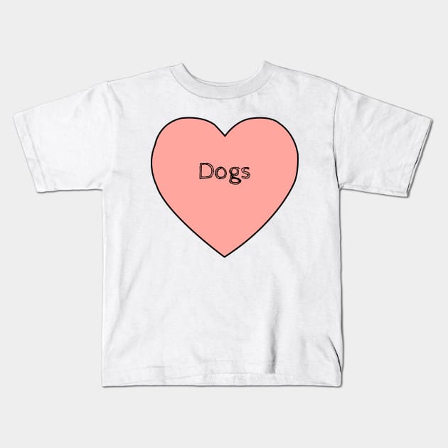 Dog Lover Kids T-Shirt by ChrisWilson